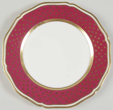 Cardinal Luncheon Plate