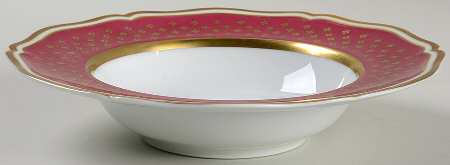 Cardinal Rim Soup Bowl