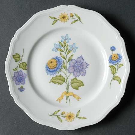 Fleur De Printemps Bread & Butter Plate by Ceralene