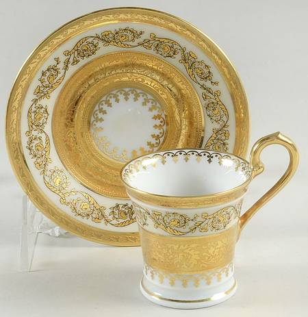 Imperiale Flat Demitasse Cup & Saucer Set
