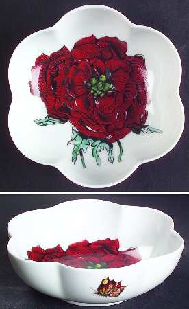 Jardin De Fleurs 5" Melon Bowl