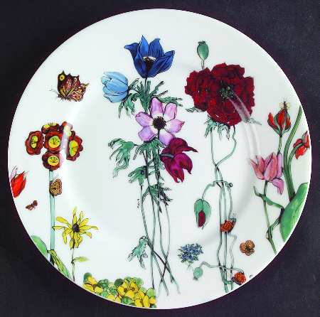 Jardin De Fleurs Salad Plate