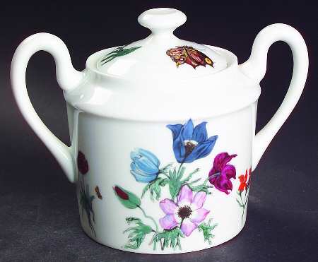 Jardin De Fleurs Sugar Bowl & Lid