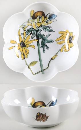 Jardin De Fleurs 5" Melon Bowl