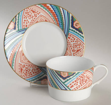 Flat Cup & Saucer Set