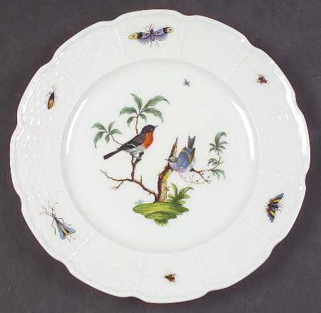 Les Oiseaux Luncheon Plate