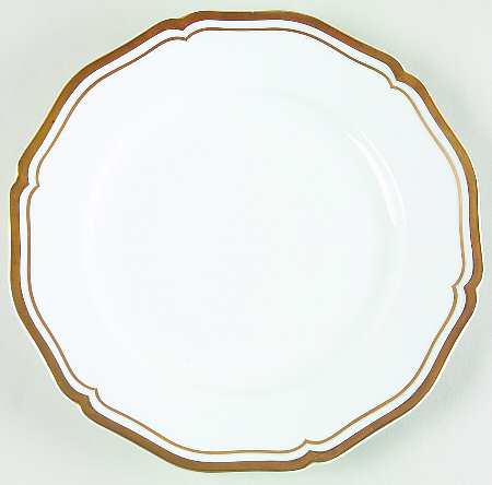 Louis XV Gold Luncheon Plate