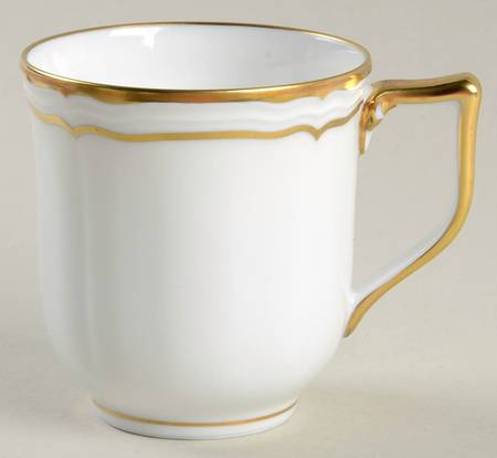 Louis XV Gold Footed Demitasse Cup