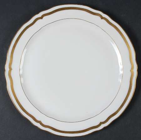 Marie Antoinette (Gold) Luncheon Plate