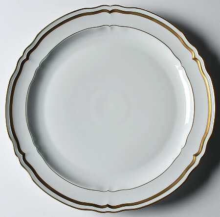 Marie Antoinette (Gold) 12" Chop Plate (Round Platter)