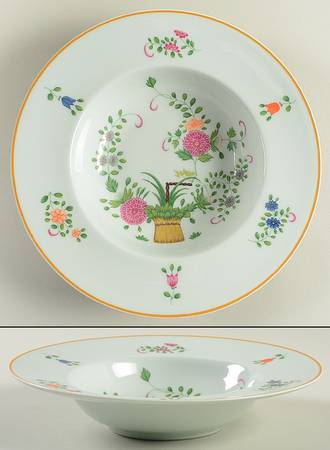 Panier Chinois Celadon Rim Soup Bowl