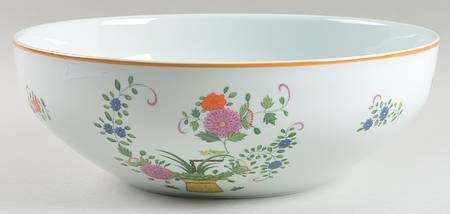 Panier Chinois Celadon 9" Salad Serving Bowl