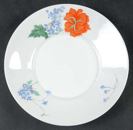 Pavot Poppy Saucer for Breakfast Cup