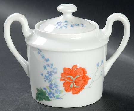 Pavot Poppy Sugar Bowl & Lid