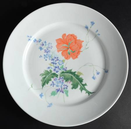 Pavot Poppy 12" Chop Plate (Round Platter)