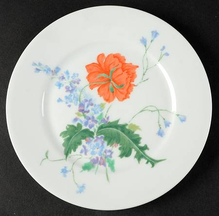 Pavot Poppy Salad Plate