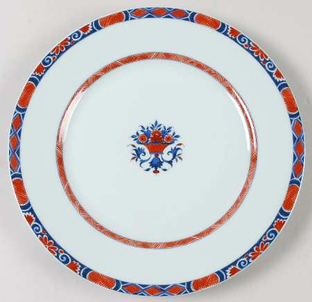 Rouen Celedon Luncheon Plate