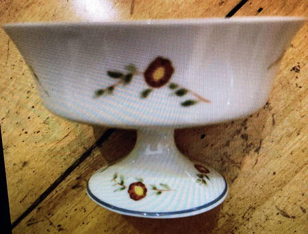 Sarabande Footed Dessert Bowl