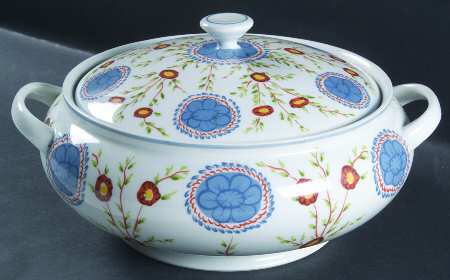 Sarabande Round Covered Vegetable
