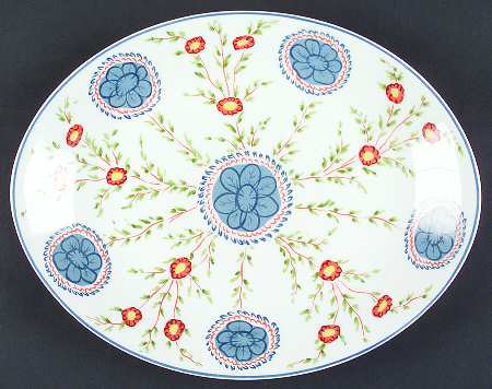 Sarabande 12" Oval Serving Platter