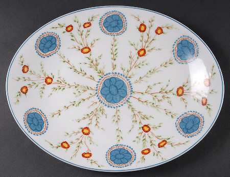 Sarabande 15" Oval Serving Platter