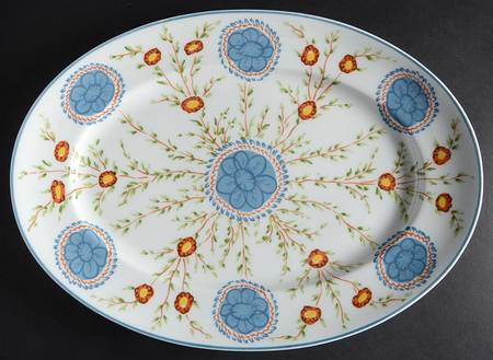 Sarabande 14" Oval Serving Platter