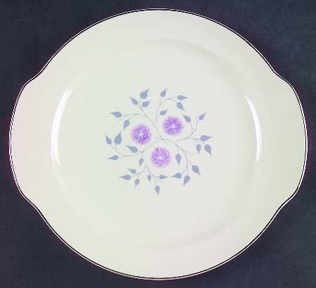 Anniversary Handled Cake Plate