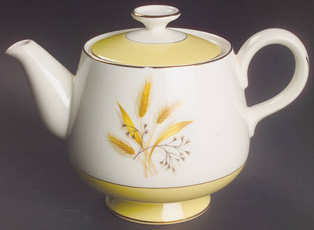 Autumn Gold Teapot & Lid