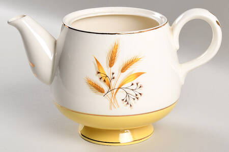 Autumn Gold Teapot No Lid
