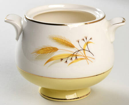 Autumn Gold Sugar Bowl No Lid