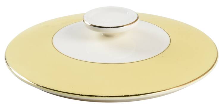 Autumn Gold Lid for Round Vegetable