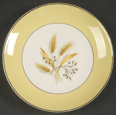 Autumn Gold Bread & Butter Plate