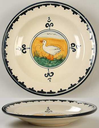 Oca Large Rim Soup Bowl