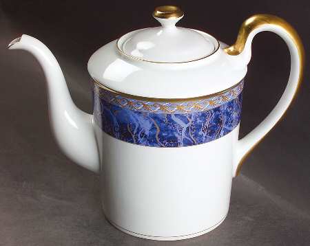 Azure Royale Coffee Pot & Lid