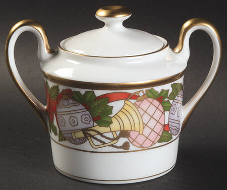 Dior Christmas Sugar Bowl & Lid