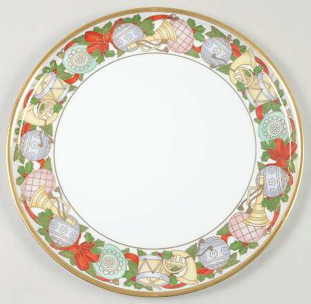Dior Christmas Cake Plate