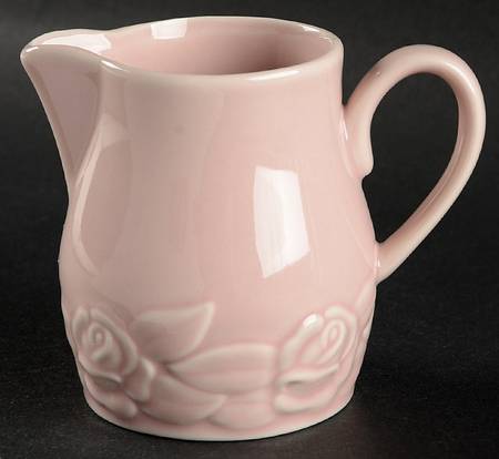French Country Rose Raspberry Creamer