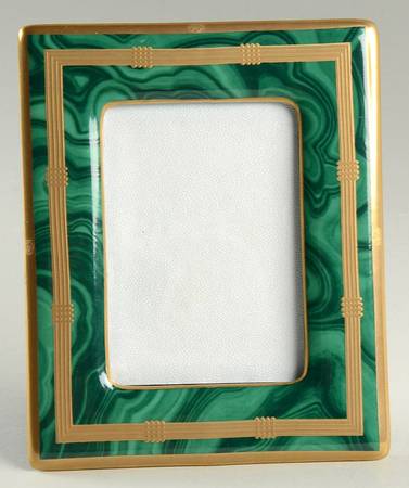 Gaudron Malachite Green 6" Picture Frame