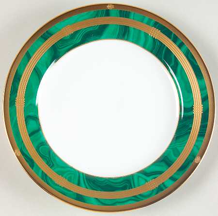 Gaudron Malachite Green Bread & Butter Plate