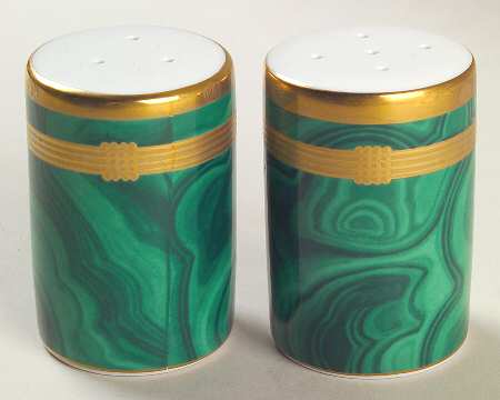 Gaudron Malachite Green Salt & Pepper Set