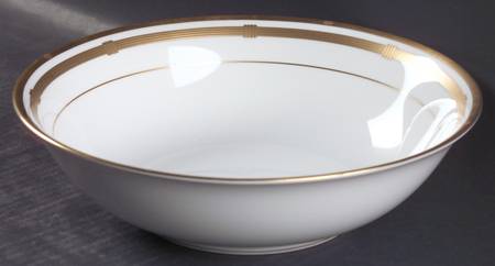 Gaudron White 9" Round Vegetable Bowl