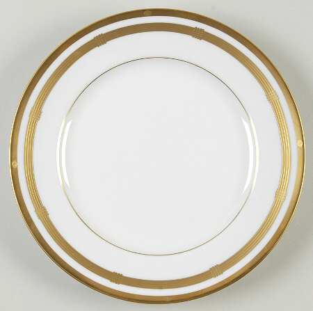Gaudron White Salad Plate