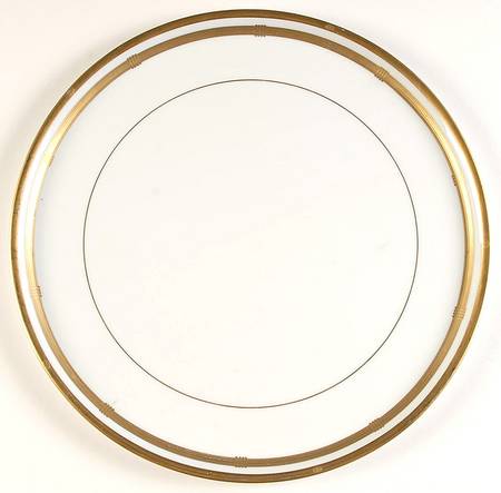 Gaudron White Cake Plate