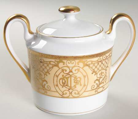 Grand Salon Antique Sugar Bowl & Lid