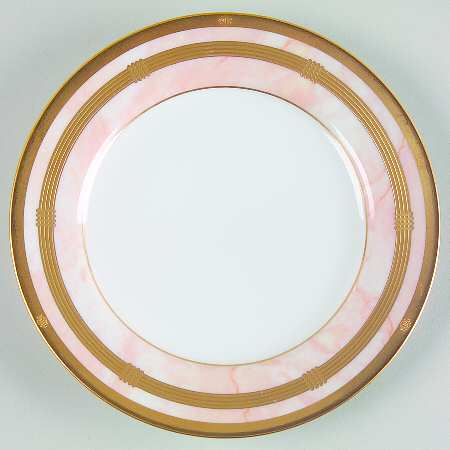 Gaudron Marbre Rose Bread & Butter Plate