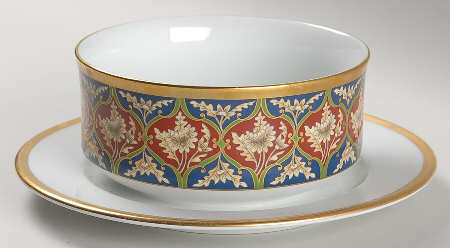 Tabriz Gravy Boat with Attached Underplate