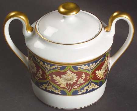 Tabriz Sugar Bowl & Lid