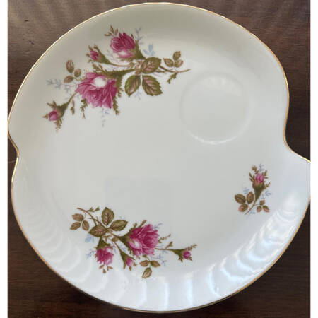 Moss Rose Snack Plate