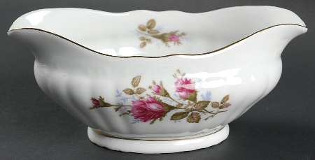 Moss Rose Gravy Boat