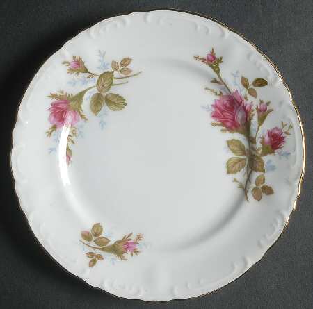 Moss Rose Bread & Butter Plate